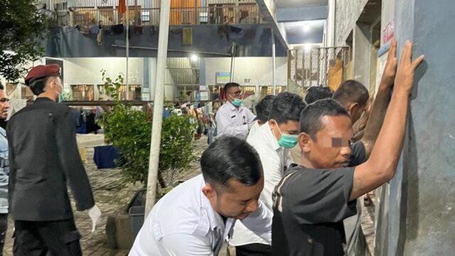 Gerak Cepat! Lapas Tebing Tinggi Bersama TNI dan Polri Gelar Razia, Sejumlah Barang Terlarang Diamankan