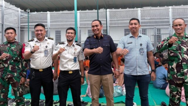 Rutan Kelas IIB Tanjung Pura Perkuat Silaturahmi Warga Binaan dengan Keluarga Saat Idul Fitri